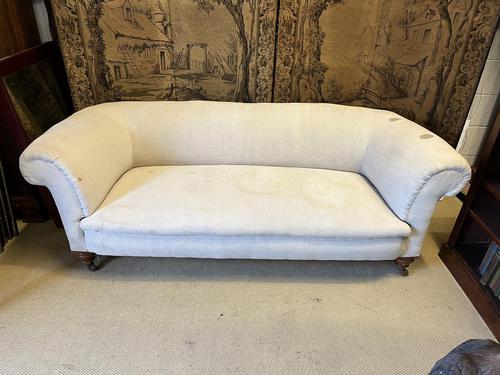 19th Century English Chesterfield Style Country House Settee (1 of 7)