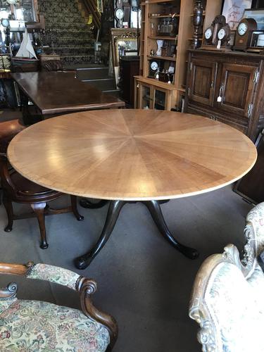 Very Large Circular Victorian Dining Table (1 of 8)