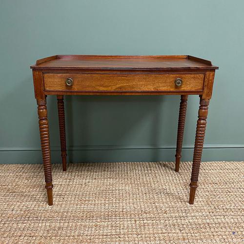 Regency Mahogany Antique Side Table (1 of 6)