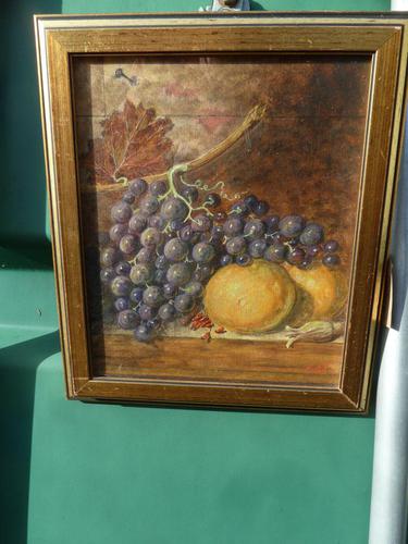 Good Original Mid 20th Century Still Life Oil Signed 'F.A.Y' (1 of 4)