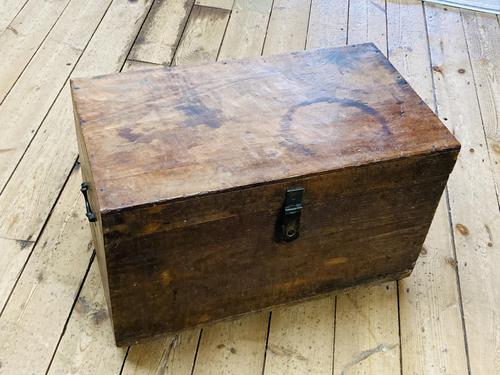 19th Century Oak Tool Chest (1 of 16)