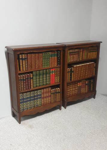 Pair of French Oak Open Bookcases (1 of 11) Pair of French Oak Open Bookcases (1 of 11)