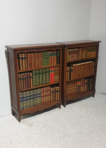 Pair of French Oak Open Bookcases (1 of 11)