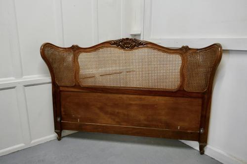 French Walnut Bergère Corbielle 5ft Bed Head (1 of 6) French Walnut Bergère Corbielle 5ft Bed Head (1 of 6)