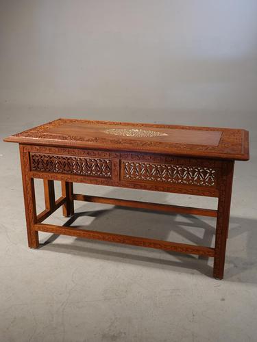 Beautifully Carved Late 19th Century Eastern Low Table (1 of 7) Beautifully Carved Late 19th Century Eastern Low Table (1 of 7)