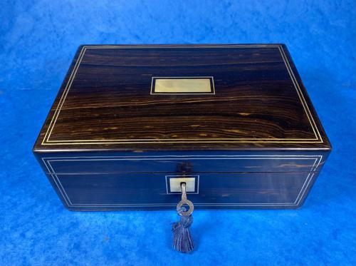 Victorian Coromandel Jewellery Box (1 of 11) Victorian Coromandel Jewellery Box (1 of 11)