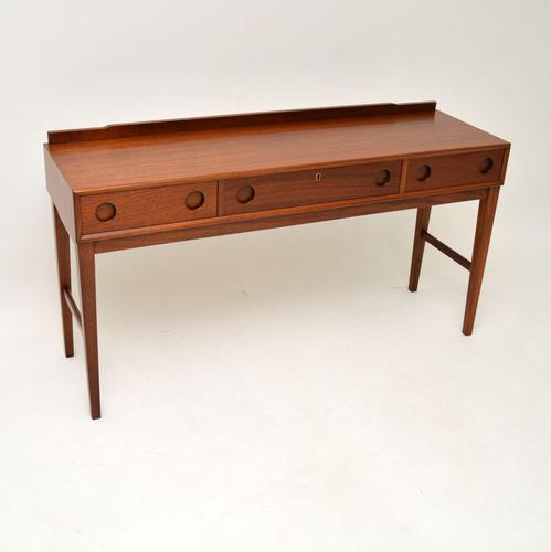 1960's Vintage Mahogany Side Table / Desk (1 of 10)