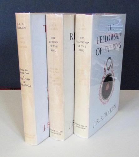 1959 J R R Tolkien The Lord of the Rings Trilogy 3 x Volumes (1 of 6) 1959 J R R Tolkien The Lord of the Rings Trilogy 3 x Volumes (1 of 6)