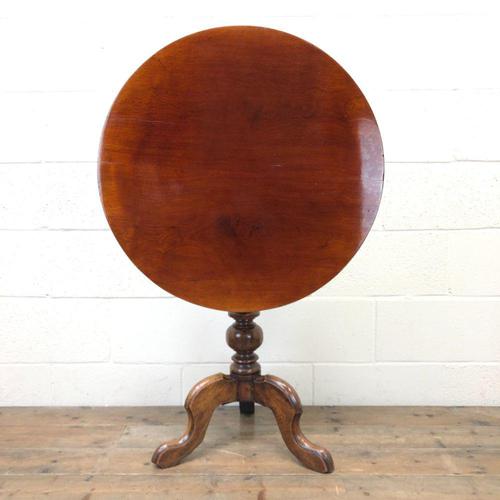 Antique Mahogany Tilt Top Table (1 of 7)