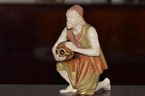 Rare 19th Century Royal Worcester Blush Ivory Figure (1 of 10) Rare 19th Century Royal Worcester Blush Ivory Figure (1 of 10)