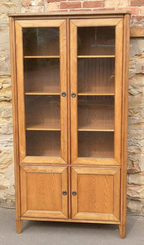 Oak Display Cabinet / Bookcase (1 of 9) Oak Display Cabinet / Bookcase (1 of 9)