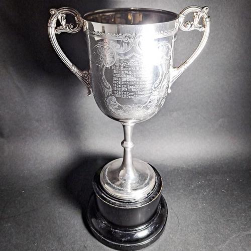 Victorian Silver Twin Handled Trophy (1 of 6) Victorian Silver Twin Handled Trophy (1 of 6)