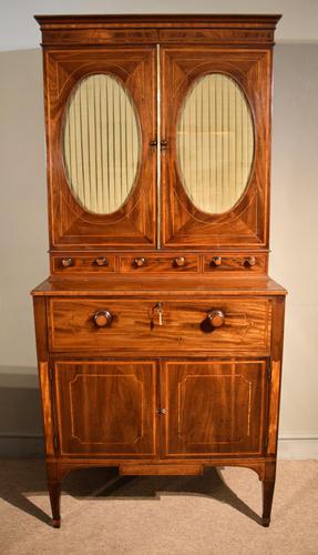 George III Sheraton Period Secretaire Cabinet (1 of 9) George III Sheraton Period Secretaire Cabinet (1 of 9)