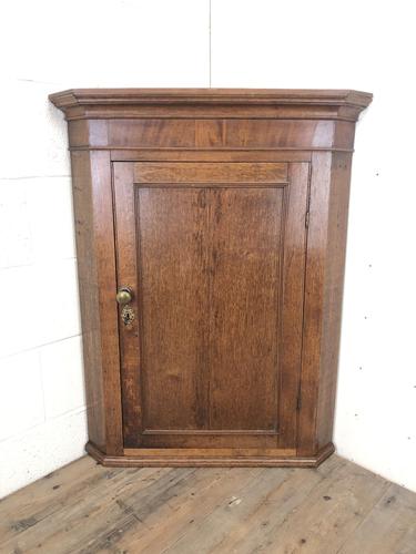 19th Century Antique Oak Corner Cupboard (1 of 7) 19th Century Antique Oak Corner Cupboard (1 of 7)