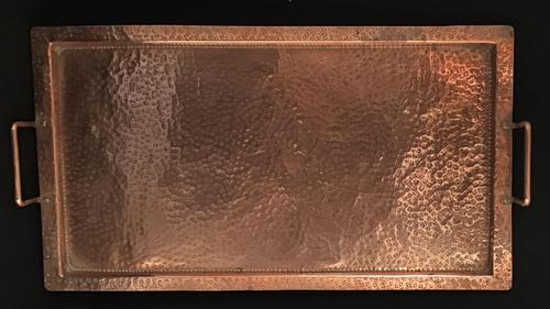 Arts & Crafts Planished Copper Tray (1 of 2) Arts & Crafts Planished Copper Tray (1 of 2)