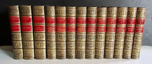 1891 The Novels of William Makepeace Thackeray. Complete in 13 Fine Leather Bindings (1 of 5) 1891 The Novels of William Makepeace Thackeray. Complete in 13 Fine Leather Bindings (1 of 5)