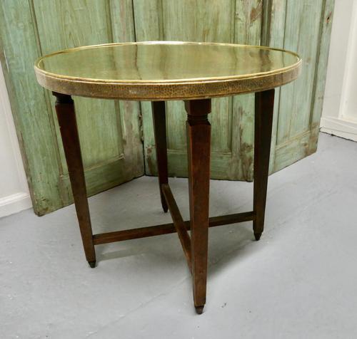 Brass Top Coffee Table or Occasional Table (1 of 5) Brass Top Coffee Table or Occasional Table (1 of 5)