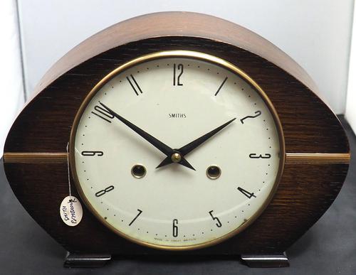 1950s Oak Retro 8 Day Striking Mantel Clock By Smiths Enfield (1 of 9) 1950s Oak Retro 8 Day Striking Mantel Clock By Smiths Enfield (1 of 9)