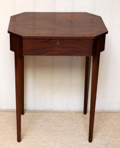 Regency Mahogany Work Table c.1820 (1 of 10)