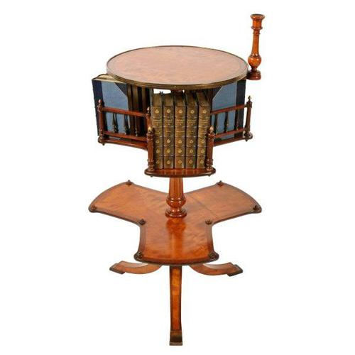 Victorian Satinwood Book Stand (1 of 8) Victorian Satinwood Book Stand (1 of 8)