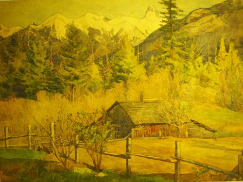 Watercolour by F.W.Lee (1 of 3) Watercolour by F.W.Lee (1 of 3)