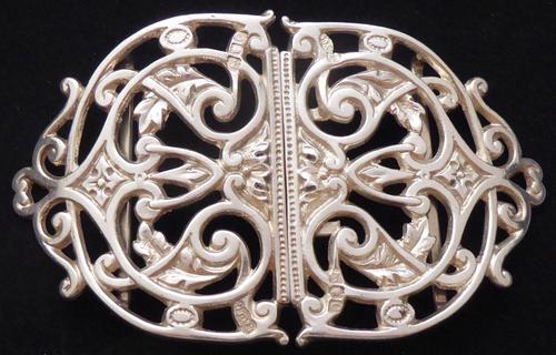 Rare Victorian 1900 Hallmarked Solid Silver Nurses Belt Buckle Elkington & Co (1 of 7) Rare Victorian 1900 Hallmarked Solid Silver Nurses Belt Buckle Elkington & Co (1 of 7)