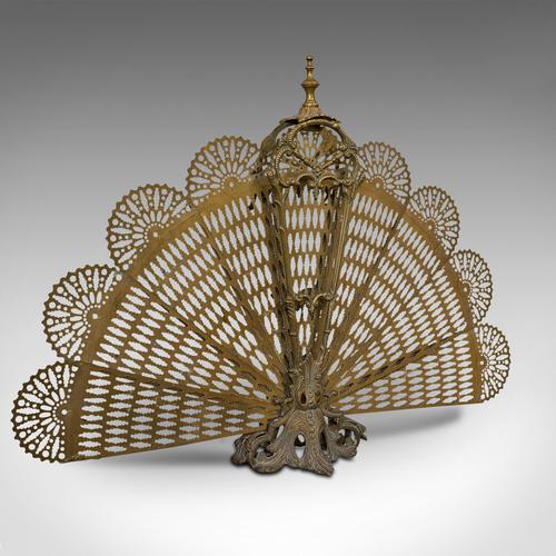 Antique Peacock Fire Screen, French, Brass, Fireside, Art Nouveau, Victorian (1 of 10) Antique Peacock Fire Screen, French, Brass, Fireside, Art Nouveau, Victorian (1 of 10)