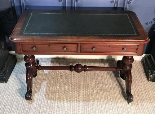 Victorian Mahogany Library Table (1 of 14)