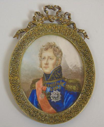 Outstanding Portrait Miniature. Marshall of the Empire. Michel Ney (1 of 6) Outstanding Portrait Miniature. Marshall of the Empire. Michel Ney (1 of 6)