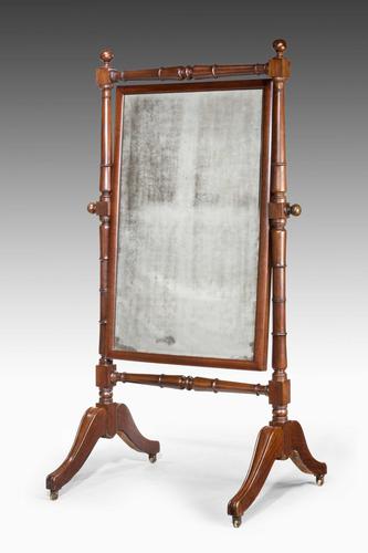 Regency Period Mahogany Cheval Mirror (1 of 3) Regency Period Mahogany Cheval Mirror (1 of 3)
