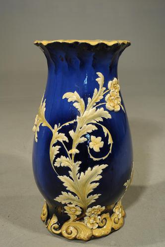 A Rare Late 19th Century Majolica Shaped Pottery Stick Stand (1 of 6) A Rare Late 19th Century Majolica Shaped Pottery Stick Stand (1 of 6)