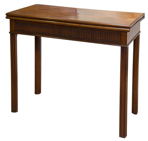 Early George III Mahogany Card Table (1 of 9) Early George III Mahogany Card Table (1 of 9)