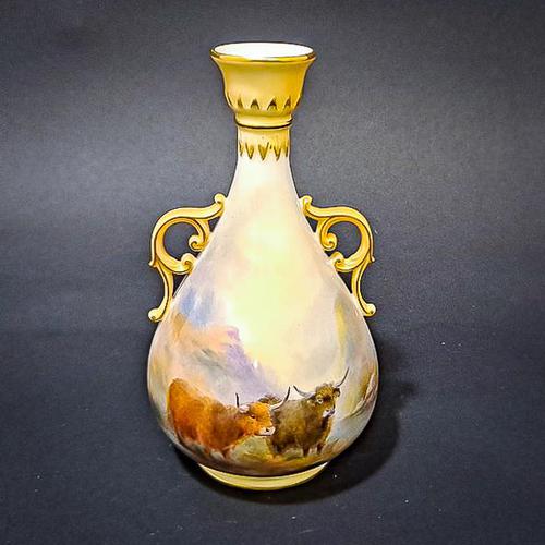 Royal Worcester Flared Vase (1 of 6)