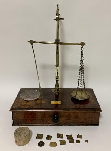 Antique Victorian Apothecary Scales and Weights (1 of 14) Antique Victorian Apothecary Scales and Weights (1 of 14)