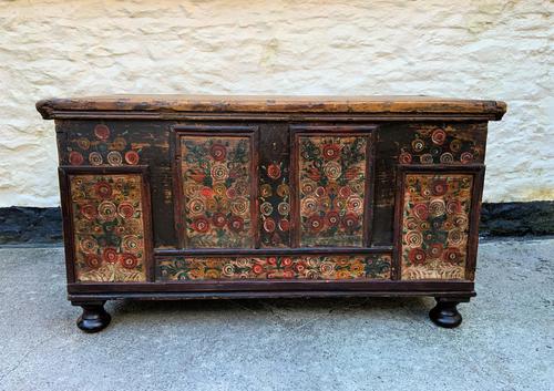 Large 19thc Swedish Country House Robust Painted Pine Storage Coffer Chest (1 of 18) Large 19thc Swedish Country House Robust Painted Pine Storage Coffer Chest (1 of 18)