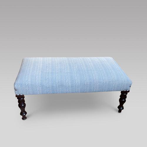 Reupholstered Stool (1 of 2) Reupholstered Stool (1 of 2)