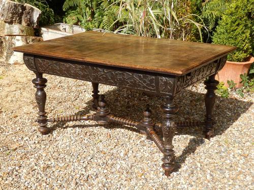 Oak Victorian Extending Dining Table (1 of 7)