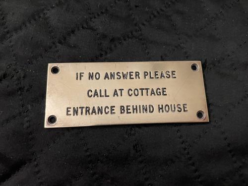 Country House Front Door Sign (1 of 3) Country House Front Door Sign (1 of 3)