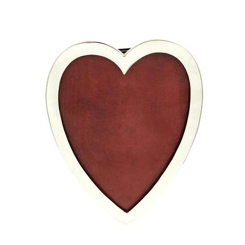 Antique Victorian Sterling Silver Heart Photo Frame 1893 (1 of 8)