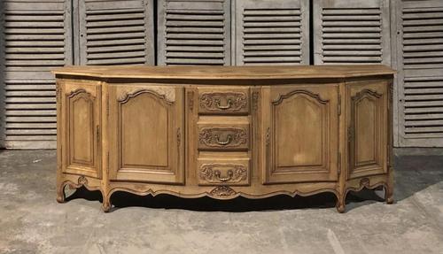 Bow Front French Bleached Oak Enfilade (1 of 11) Bow Front French Bleached Oak Enfilade (1 of 11)