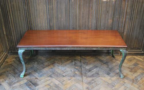 Antique French iron coffee table (1 of 6) Antique French iron coffee table (1 of 6)