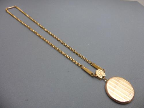 Edwardian Locket & Chain (1 of 3) Edwardian Locket & Chain (1 of 3)