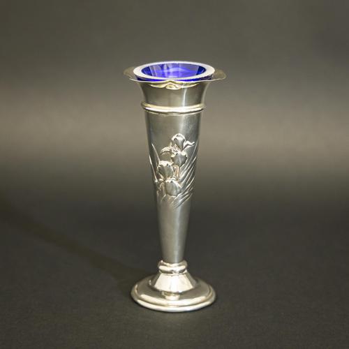 Edwardian Silver Vase (1 of 8) Edwardian Silver Vase (1 of 8)