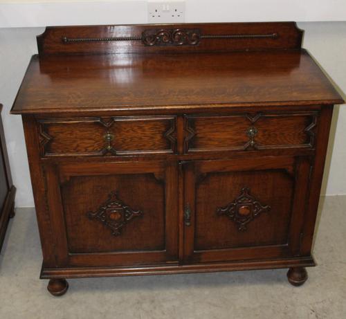 1920's Sideboard / Cupboard with Drawers (1 of 4)