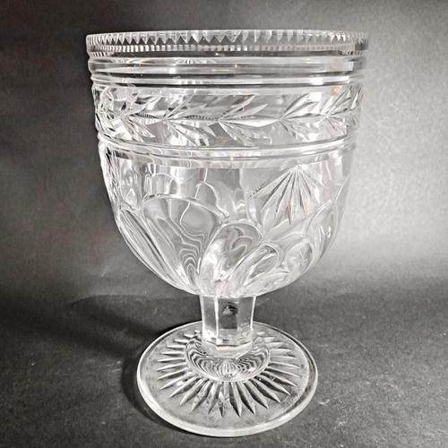 Large 19th Century Cut Glass Vase (1 of 5) Large 19th Century Cut Glass Vase (1 of 5)