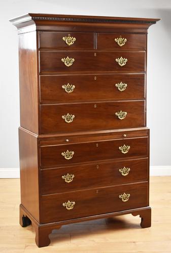 George III Mahogany Chest on Chest (1 of 10) George III Mahogany Chest on Chest (1 of 10)