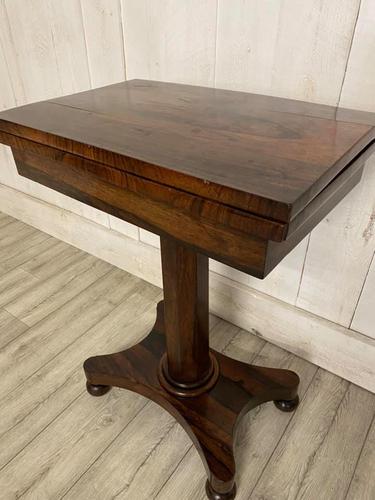 Regency Rosewood Card Table Games (1 of 8)