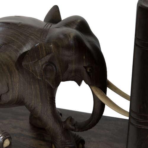 Fine Quality Pair of Edwardian Elephant Bookends (1 of 3) Fine Quality Pair of Edwardian Elephant Bookends (1 of 3)