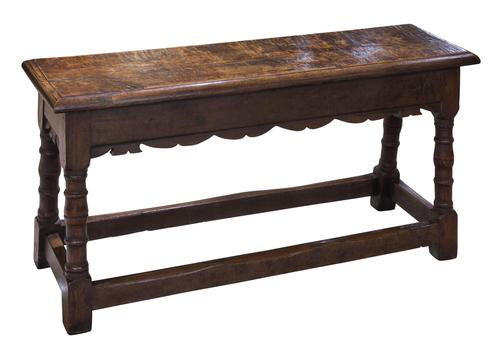 19th Century Long Oak Joint Stool (1 of 6) 19th Century Long Oak Joint Stool (1 of 6)