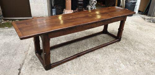 Outstanding 17th Century Oak Refrectory Table (1 of 8)